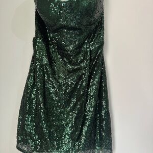 Lulu’s Green Sequin Dress